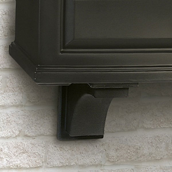 Nantucket Decorative Brackets - Black (2pk)